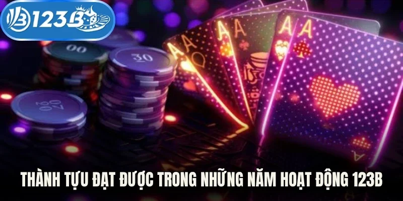 Thành tựu đạt được trong những năm hoạt động qua của 123B